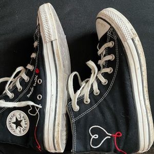 Black Valentine’s Day Converse